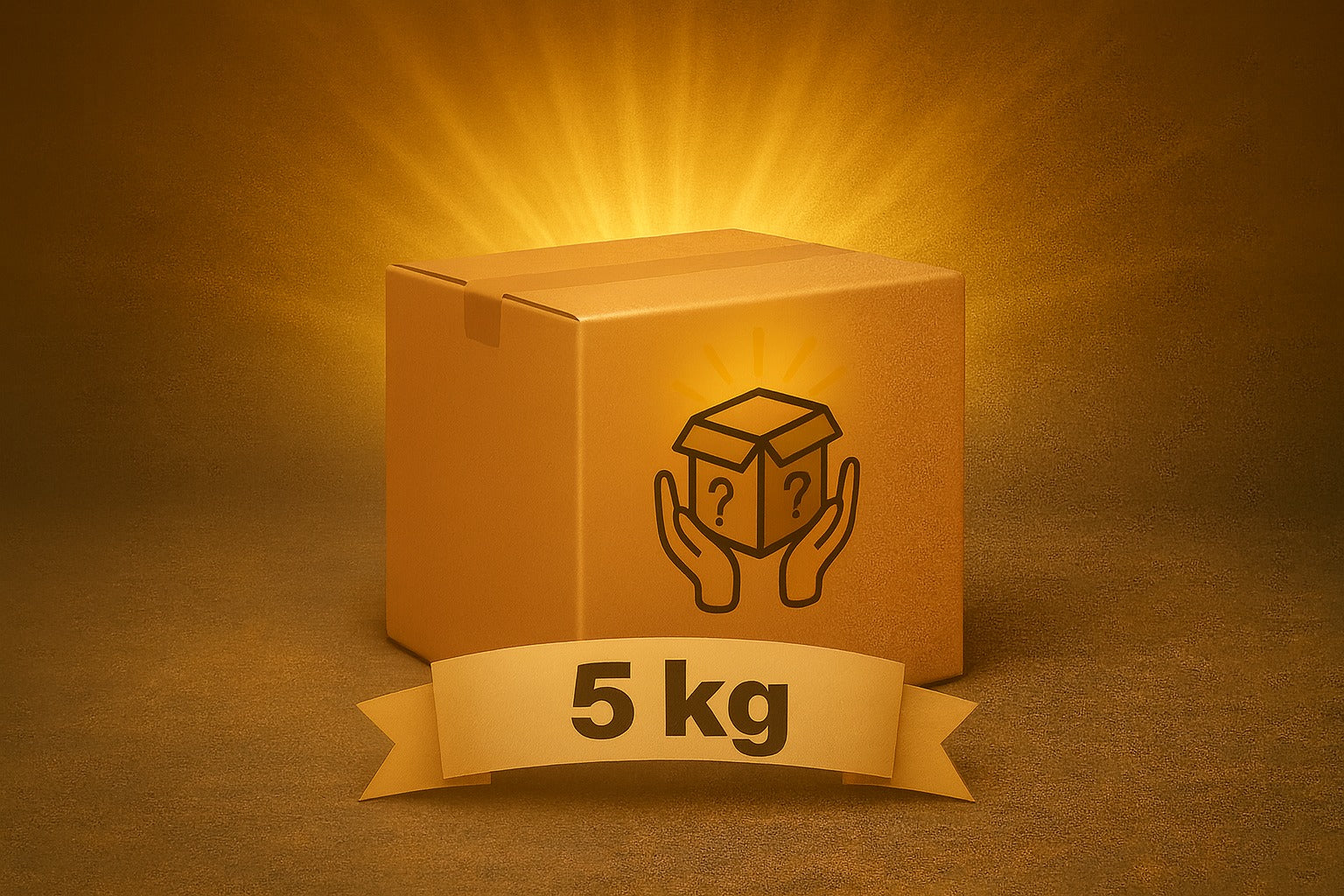 Mystery box van 5 kg met verloren en retour postpakketten van Pack’em, duurzame verrassingsdoos vol onbekende producten